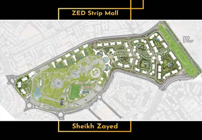 زيد ستريب مول الشيخ زايد Zed Strip Mall